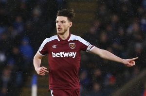Declan Rice. (REUTERS)