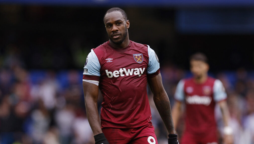 West Ham striker Michail Antonio