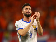 Olivier Giroud. (REUTERS/Kai Pfaffenbach)