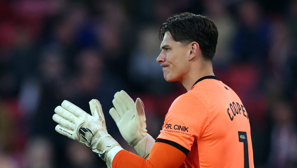 Sheffield United's Michael Cooper. (Action Images/Craig Brough)