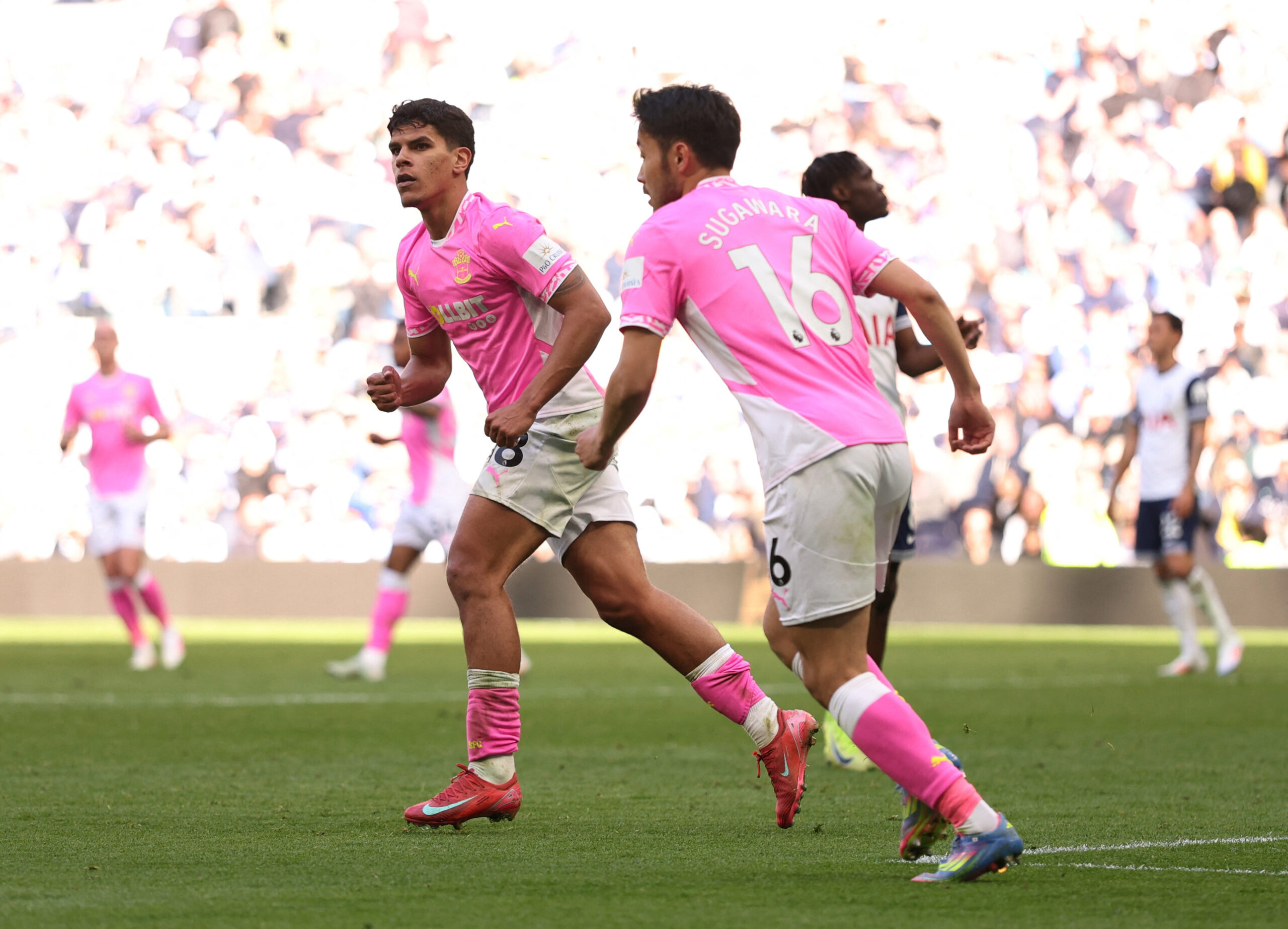 Southampton's Mateus Fernandes. (REUTERS/David Klein)