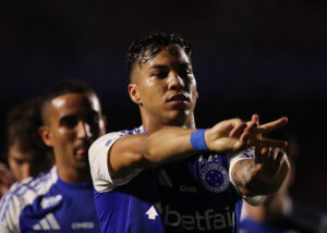 Cruzeiro's Kaio Jorge. (REUTERS/Jean Carniel)