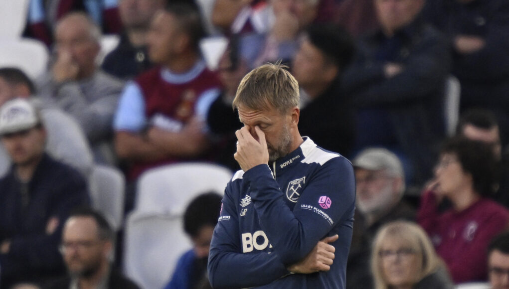 Graham Potter. (REUTERS/Tony O Brien)
