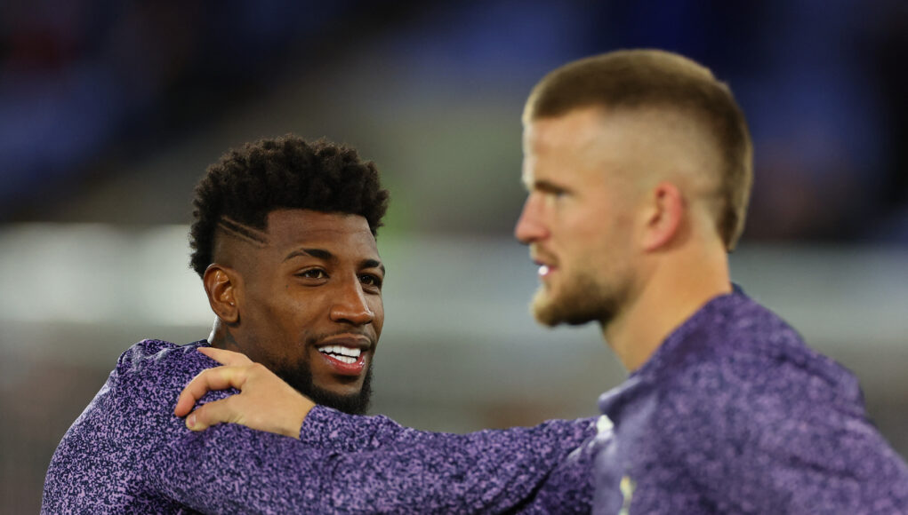Emerson Royal and Eric Dier. (REUTERS/Toby Melville)