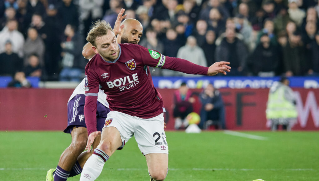Jarrod Bowen of West Ham. (Pedro Porru/MB Media/Getty Images)