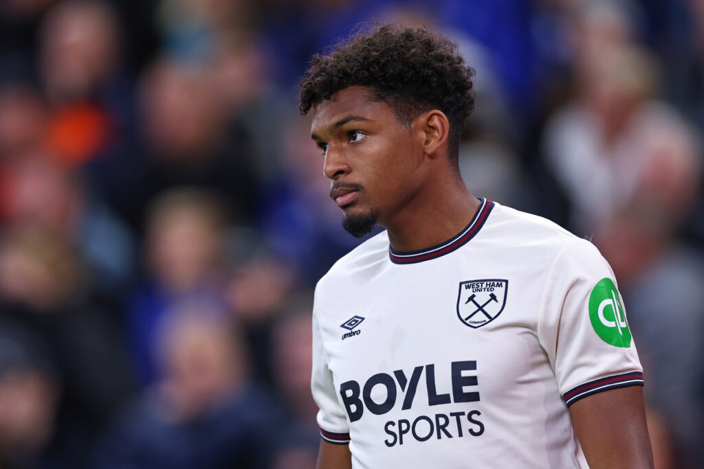 Former West Ham forward Luis Guilherme