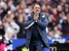 Another twist incoming? Supercomputer predicts West Ham and Tottenham’s final two games Nuno West Ham Manager