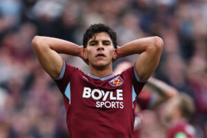 West Ham midfielder Mateus Fernandes